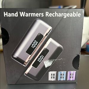 Rechargeable Hand Warmers with Digital Display